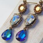 NUENEN earrings beading tutorial