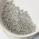 11/0 Miyuki seed beads 194 Palladium Plated x 5 g