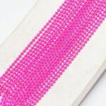 1.5 mm Deep Pink Ball chain x 2 m