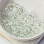 6 mm Preciosa faceted round beads Crystal Lagoon x 15 pc(s)