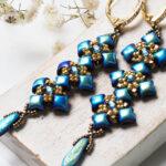 DRENTHE earrings beading tutorial