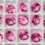 8 mm Preciosa Pure chaton Rose x 6 pc(s)