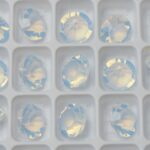 8 mm Preciosa Pure chaton White Opal x 6 pc(s)