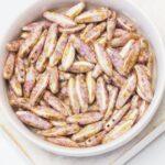 5x16 mm Dagger 03000-15695 Chalk White Lila Gold Luster x 25 pc(s)