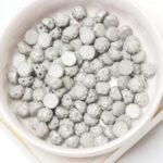 6 mm Roseta 03000-14449 Chalk White Grey Luster x 25 pc(s)