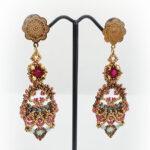 CHANDANI earrings beading tutorial by Ruxandra Puscas