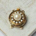 16 mm Maharaja Neumann Gold colored clasp x 1 pc(s)