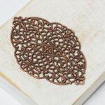 32x50 mm Antique copper filigree Ribbon x 1 pc(s)
