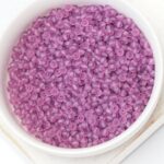 3 mm Preciosa bicone beads Amethyst Matt x 50 pc(s)