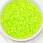 3 mm Preciosa bicone beads Limecicle x 50 pc(s)