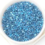 3 mm Preciosa bicone beads Montana AB Matt x 50 pc(s)