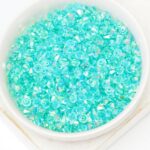 4 mm Preciosa bicone beads Caribbean Sea AB x 50 pc(s)