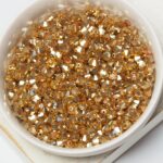 4 mm Preciosa bicone beads Crystal Golden Flare Full x 50 pc(s)