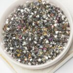 4 mm Preciosa bicone beads Crystal Volcano x 50 pc(s)