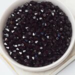 4 mm Preciosa bicone beads Garnet x 50 pc(s)