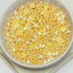 4 mm Preciosa bicone beads Jonquil AB 2X x 50 pc(s)