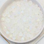 6 mm Preciosa bicone beads Crystal AB Matt x 25 pc(s)