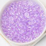 6 mm Preciosa bicone beads Violet x 25pc(s)