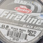 Fireline Black Satin 0.12 mm / 4LB - 50 yard / 45 m