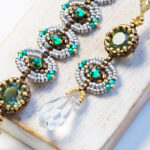 LEPAPE bracelet and earrings beading tutorial