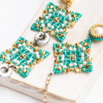 SONIA bracelet and earrings beading tutorial