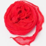 6x95 cm Silk Ribbon Red Flame x 1 pc(s)