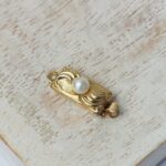 6x12 mm Neumann Art Deco Box Clasp Gold-colored x 1 pc(s)