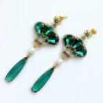 ELISABETH earrings beading tutorial by Zuzi Hake