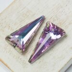 14x28 mm Spike glass pendant Vitrail Light x 1 pc(s)