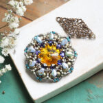SEMPER AUGUSTUS pendant beading tutorial