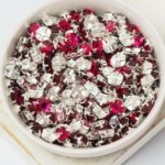 6 mm / ss30 Preciosa sew-on rhinestone Ruby in Silver-colored setting x 10 pc(s)