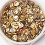 7x8 mm Rose Petals Metallic Mix x 50 pc(s)