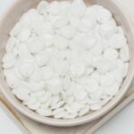 7x8 mm Rose Petals Chalk White x 50 pc(s)