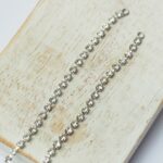 2x100 mm Silver-colored Art Deco Cupchain pendant Crystal x 2 pc(s)