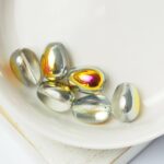 8x11 mm Glass drops Crystal Marea x 6 pc(s)