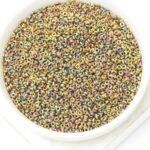 Miyuki spacer beads 462 Metallic Gold Iris x 10 g