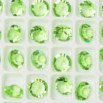 8 mm Preciosa Pure chaton Peridot x 6 pc(s)