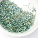 15/0 Miyuki seed beads 2008 Matted Metallic  Patina Iris x 5 g