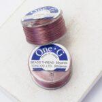 Toho One-G Thread  Mauve 300 den - 50 yard / 45 m