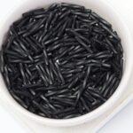 Miyuki twist beads 401F Matte Black x 15 g