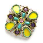 JONI pendant beading tutorial by Zuzi Hake