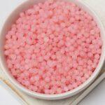 3 mm Melon bead Matte Opal Pink x 100 pc(s)