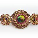 Josephine bracelet kit Vitrail Medium by Ruxandra Puscas