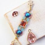 ON THE ROAD bracelet and earrings beading tutorial