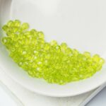 3 mm Fire-polished round beads 50230 Olivine x 100 pc(s)