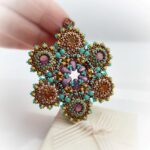 JOY PENDANT by Ruxandra Puscas beading tutorial