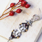 SCARLET earrings beading tutorial