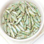 5x16 mm Dagger 63030-43400 Turquoise Jet Picasso x 25 pc(s)