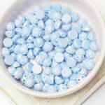 6 mm Rosetta Alabaster Pastel Blue x 25 pc(s)