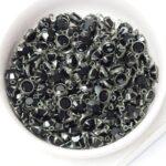 6 mm / ss29 Preciosa connector Jet in Black setting x 6 pc(s)